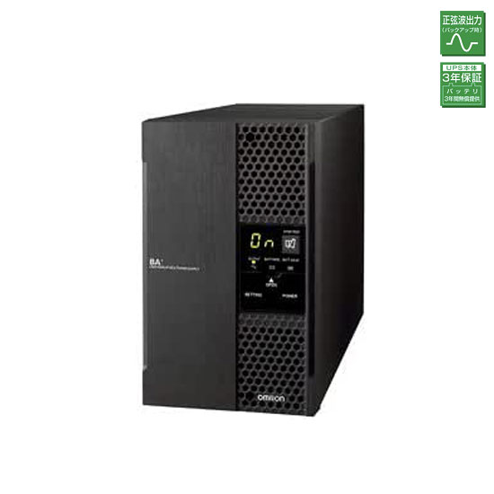 OMROM BA75T 無停電電源装置 (UPS) 新品未使用 オムロン BA75T 常時インバータ給電方式UPS(無停電電源装置)で